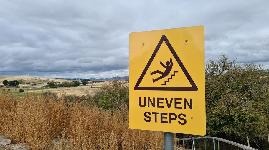 Uneven Surfaces